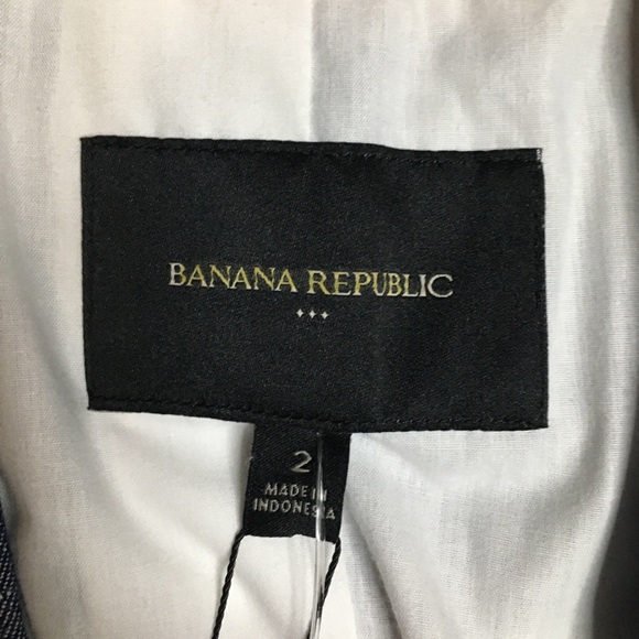 Banana Republic chambray blue NWT shrunken… - Picture 6 of 7